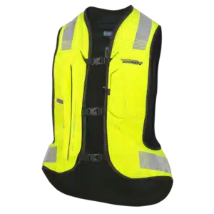 Helite e-turtle air bag vest hi-vis for