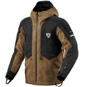 Rev'It!_Jacket_Tectonic_H2O_Black-Brown_Front