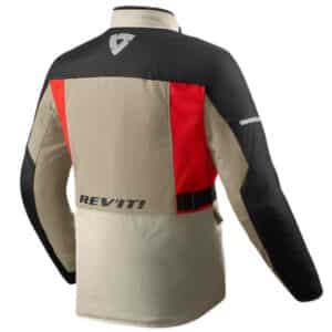 Revit Jacket Convergent H2O Sand-Red_back