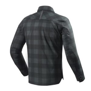 Revit Overshirt Bison Black-Grey back